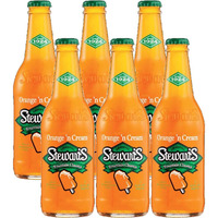 Stewarts Original Orange N' Cream Soda 12 Oz Glass Bottle (Pack Of 6, Total Of 72 Oz)