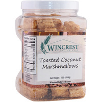 Toasted Coconut Marshmallows - 1 Lb Tub