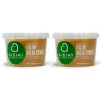 Aleia's Best. Taste. Ever. Italian Bread Crumbs - 13 Oz / 2 Pack - Authentic Taste, Breading For Gluten Free Recipes, Certified Gluten Free, Non-Gmo, Dairy Free, Low Sodium, Kosher