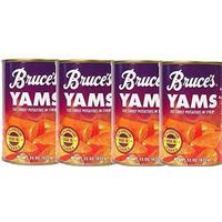 Bruce's Yams Sweet Potatoes In Syrup 15Oz Cans (4 Pack)