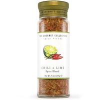 The Gourmet Collection Seasoning Blends, Chili And Lime Spice Blend - Seasoning For Cooking Fish, Soup, Chicken Wings, Salmon, Salads, Vegetables.