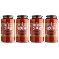 Sonoma Gourmet Cioppino Cooking Sauce | Made With The Finest Ingredients | No Sugar Added | Flavor Is Our Secret Sauce - 32 Ounce Jars (Pack Of 4)