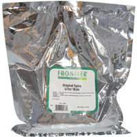 Frontier Co-Op Organic Mulled Cider Mix, 1-Pound Bulk Bag, Warm Up Fragrant Cinnamon, Orange Peel, Allspice, Cloves, Ginger