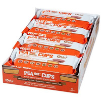 Vegan, Gluten Free, Nut Free |Large Chocolate Peanot Butter Cups (12 Pack) | Dairy Free, Soy Free, Sesame Free | Allergy Friendly Snacks | No Whey Foods