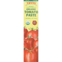 Cento Organic Double Concentrated Tomato Paste In A Tube, 4.56 Ounce (Pack Of 12)