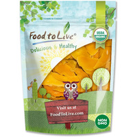 Food To Live - Organic Mango Cheeks, 3 Pounds Dried, Non-Gmo, Kosher, Unsulphured, Unsweetened, Bulk