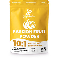 Jungle Powders Passion Fruit Powder 3.5 Ounce, Freeze Dried Passion Fruit Puree Powder For Baking Smoothies Lilikoi Granadilla Additive Free Passionfruit Pur  E Extract Passion Fruit Juice Supplement