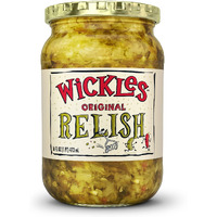 Wickles Pickles Original Relish (6 Pack) - Hot & Sweet Relish - Wickedly Delicious Sweet & Spicy Pickle Relish (16 Oz Each)