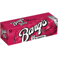 Barq's Red Creme Soda Fridge Pack Cans, 12 Fl Oz (Pack Of 12)