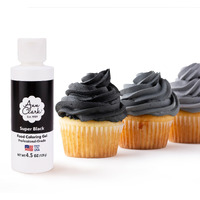 Ann Clark Super Black Food Coloring Gel Large 4.5 Oz Professional Grade Made In Usa
