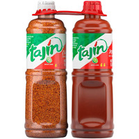 Tajin Cl  Sico Seasoning 14Oz And Taj  N Mild Hot Sauce 15.38Oz Bundle (Pack Of 2)