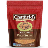 Chatfield's Granulated Date Sugar Raw - Sugar Substitute For Kosher, Vegan And Gluten Free (Pack Of 1)