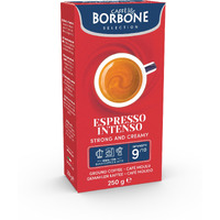 Caffe Borbone Ground Coffee, Espresso Intenso, Medium Roast, Full-Bodied And Strong, Premium Robusta Ground Coffee, Roasted, Ground And Freshly Packaged In Italy, 8.8 Ounce (Pack Of 4)