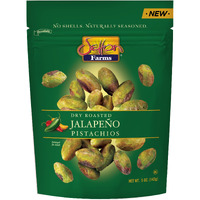 Setton Farms Naturally Seasoned Pistachio Kernels, Jalapeno, No Shell Pistachios, Certified Non-Gmo, Gluten Free, Vegan And Kosher, 5 Oz Resealable Pouch