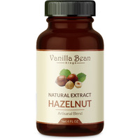 Natural Hazelnut Extract For Baking And Flavoring - 4 Oz - Premium Quality Natural Flavors For Baked Goods, Desserts, & Cooking
