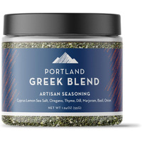 Portland Salt Co. Greek Spice Blend W/Sea Salt - Signature All-Purpose, Mediterranean Seasoning & Rub - Non-Gmo, 1.94 Oz (Pack Of 1)