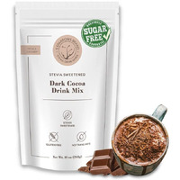 5 Sparrows Sugar-Free Dark Chocolate Flavored Drink Mix- Stevia, Keto Friendly, - No Sugar Coffee Creamer, 10Oz