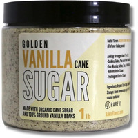 Bakto Flavors Golden Vanilla Cane Sugar, 1-Pound Jar