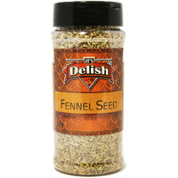 Fennel Seeds All Natural By Its Delish, Medium Jar