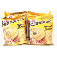 Grandma's Cookies Peanut Butter Flavored 4 Packs (8 Cookies)