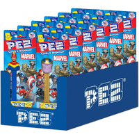 Marvel Superheroes Pez Dispensers (Pack Of 12)