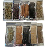 Organic Whole Spice Starter Gift Set Kit | Bay Leaves | Black Peppercorn | Green Cardamom | Celery Seeds | Vietnamese Cinnamon Sticks | Fennel Seeds | Sichuan Peppercorn | Black Sesame Seeds, Black | White Sesame Seeds | Yellow Mustard Seeds