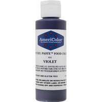 Americolor, Violet, 4.5 Ounce Bottle, Soft Gel Paste Food Color