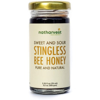 Stingless Bee Honey, Sweet And Sour Meliponini. Contains Low Glycemic Trehalulose, No Sucrose, 2.35 Fl Oz (100 Grams)