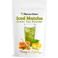 Matcha Lemonade Green Tea - 12Oz, All Natural, Made With Ceremonial Japanese Matcha, Honey, And Lemon Powder