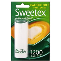 Sweetex Calorie Free Sweeteners 1200 Per Pack