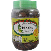 Chapulines (Grasshoppers) - Gourmet Edible Insects From Oaxaca Mexico 100 G - 3.52 Oz (Salt And Lemon)