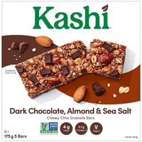 Kashi Chia Granola Chocolate Almond And Sea Salt, 5Ct, 175G/6.17Oz (Canadian)