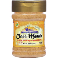 Rani Chana Masala (Garbanzo Curry 15-Spice Blend) 3.5Oz (100G) Pet Jar ~ All Natural | Vegan | No Colors | Gluten Friendly | Non-Gmo | Kosher | Indian Origin