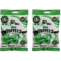 Walkers' Nonsuch Mint Toffee | Made With Whole Milk | Natural Mint Flavor | Imported From Uk | Traditional British Candy | Classic English Sweets | 5.29 Oz (Pack Of 2)