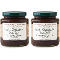 Stonewall Kitchen Dark Chocolate Sea Salt Caramel Sauce, 12.5 Ounces (Pack Of 2)
