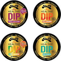 Teaza The Bold & Bangin Black Cherry & Wintergreen & Spicy Cinnamon & Mango Habanero Bundle - Herbal Snuff - Great Tasting & Refreshing - 4 Count