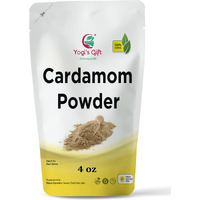 Cardamom Powder 4 Oz | Fresh, Aromatic And Flavourful Ground Cardamom | Cardamom Ground Spice | Aka Elaichi, Cardamon | By Yogi's Gift