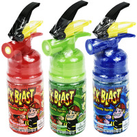 Set Of 3 - 2.05Oz Assorted Quick Sour Blast Candies! Perfect For Movie Night, Feild Trips, Road Trips And More!