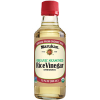 Marukan Organic Seasoned Rice Vinegar, 12 Ounce Glass Bottle (Pack Of 1)