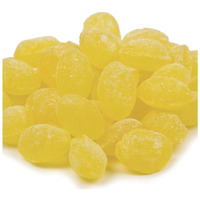 Sanded Lemon Drops Old Fashioned Hard Candy 5 Pounds Claey's Candies