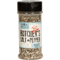 The Spice Lab No. 61 - Premium Butcher's Salt & Pepper Blend - 5.9 Oz. Shaker Jar - Kosher Gluten Free All Natural Brand