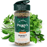 My Secrets Peggy's Food Perfect Seasoning Mix - No Sodium Spice Mix - Perfect Blend Of Herbs And Spices - Delicious Spice Mix For Everything