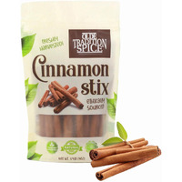 Olde Tradition Spice Cassia Cinnamon Sticks Whole 4"" Sticks (4 Oz) - Organic Cinnamon Sticks Bulk For Drink, Cooking & Crafting - Ethically Sourced, Harvested In Indonesia Fresh Cinnamon Stick