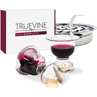 Truevine Chalice Communion Cups And Wafer Set - Prefilled Cups W/Fresh Unleavened Bread & Grape Juice - Carefully Packaged & Easy To Open Elements For Your Church Services, Fits In Trays (100 Count)