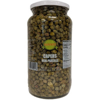 Sanniti Spanish Non Pareil Capers In Vinegar And Salt Brine - 33.5 Oz
