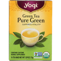 Yogi Tea, Green Tea Pure Green, 16 Count