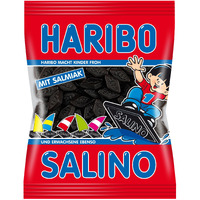 German Haribo Salino Gums With Ammonium Chloride - 1 X 200 G