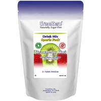 Gramzero Strawberry Kiwi Sugar Free Drink Mix Sports Pack, Great For Nutrition Club Loaded Teas, Zero Calorie, Stevia Sweetened