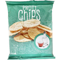 Protiwise - Protein Chips | 7 Bags Healthy Delicious Diet Snack Control Gluten Free Low Calorie Carb High Fiber (Sea Salt & Vinegar), 1.23 Ounce (Pack Of 7)