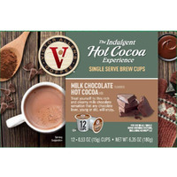 Victor Allen's Indulgent Milk Chocolate Hot Cocoa Single Serve Pods